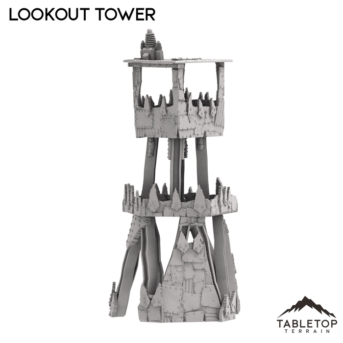 Tabletop Terrain Tower Ork Lookout Tower - Rivet City