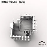 Tabletop Terrain Tower Ruined Tower House
