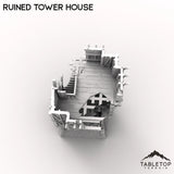 Tabletop Terrain Tower Ruined Tower House