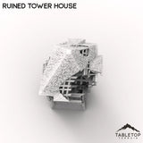 Tabletop Terrain Tower Ruined Tower House