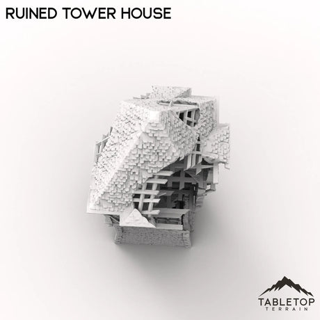 Tabletop Terrain Tower Ruined Tower House