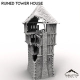 Tabletop Terrain Tower Ruined Tower House