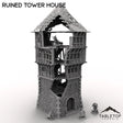 Tabletop Terrain Tower Ruined Tower House