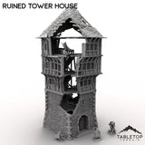 Tabletop Terrain Tower Ruined Tower House