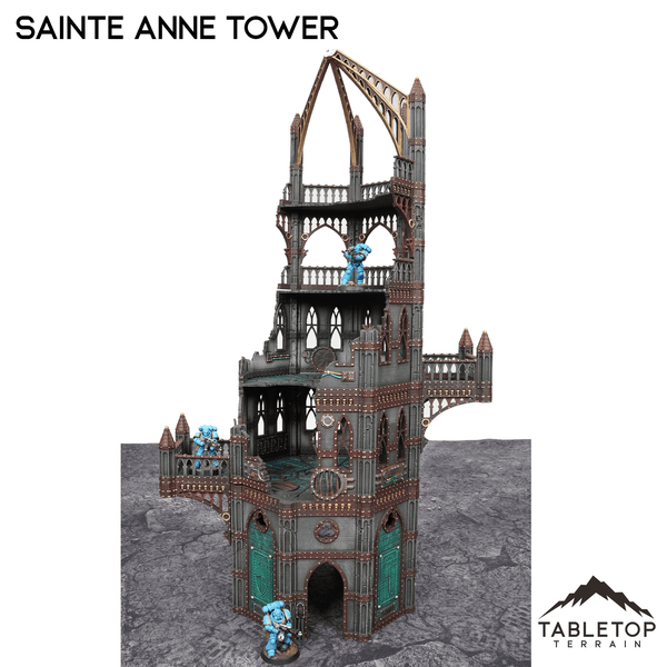Tabletop Terrain Tower Sainte Anne Tower