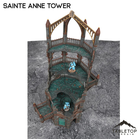 Tabletop Terrain Tower Sainte Anne Tower