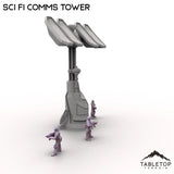 Tabletop Terrain Tower Sci Fi Comms Tower