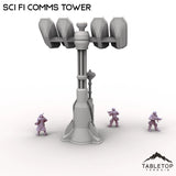Tabletop Terrain Tower Sci Fi Comms Tower