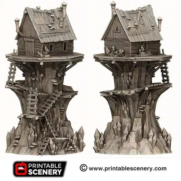 Tabletop Terrain Tower Shanty Tower - Fantasy Tower