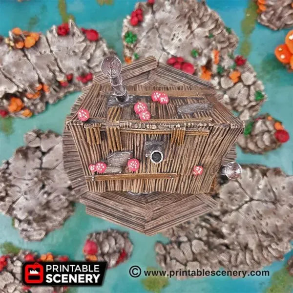 Tabletop Terrain Tower Shanty Tower - Fantasy Tower