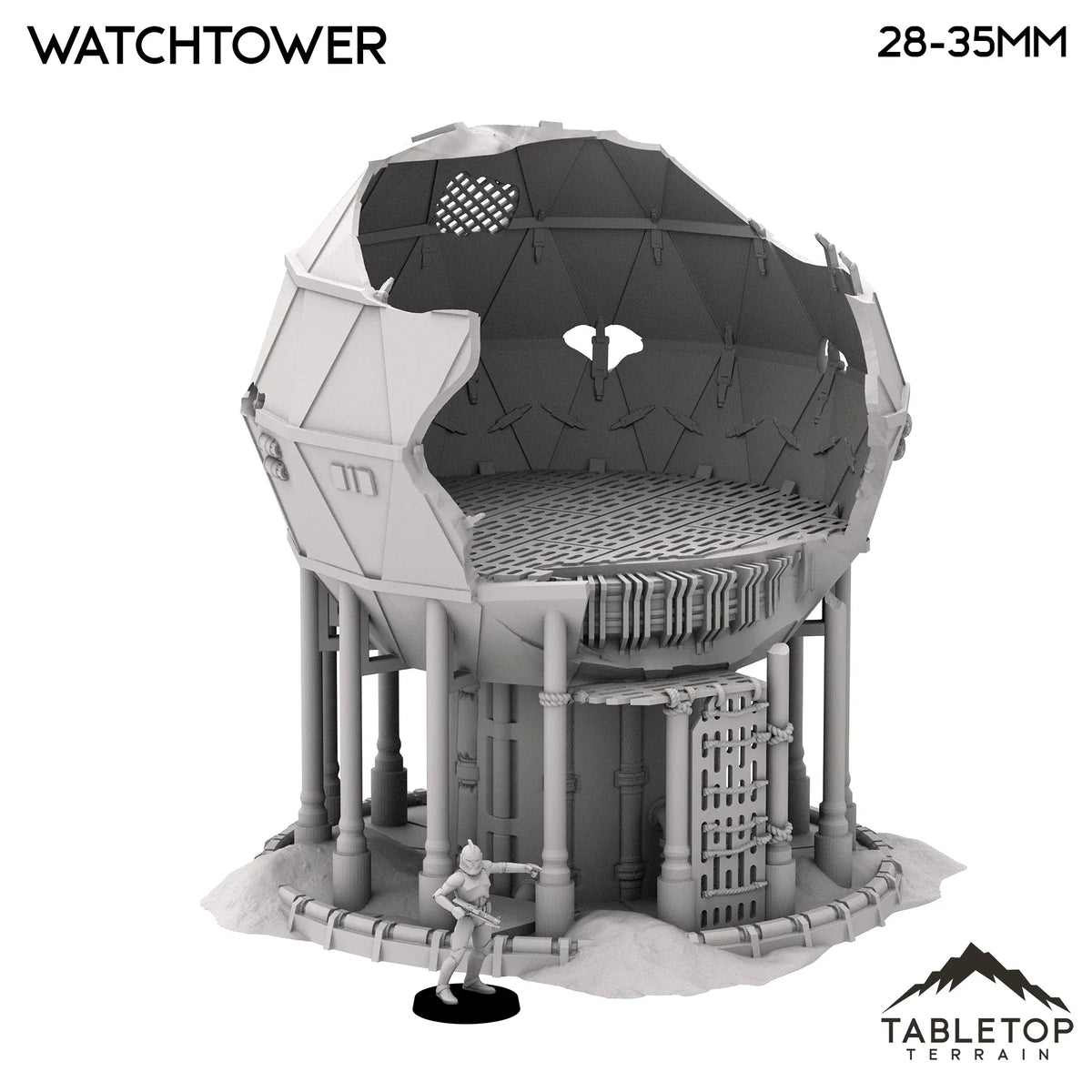 Shield Generator Watchtower – Tabletop Terrain