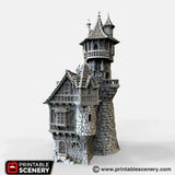 Tabletop Terrain Tower Sorcerer's Tower - Fantasy Tower