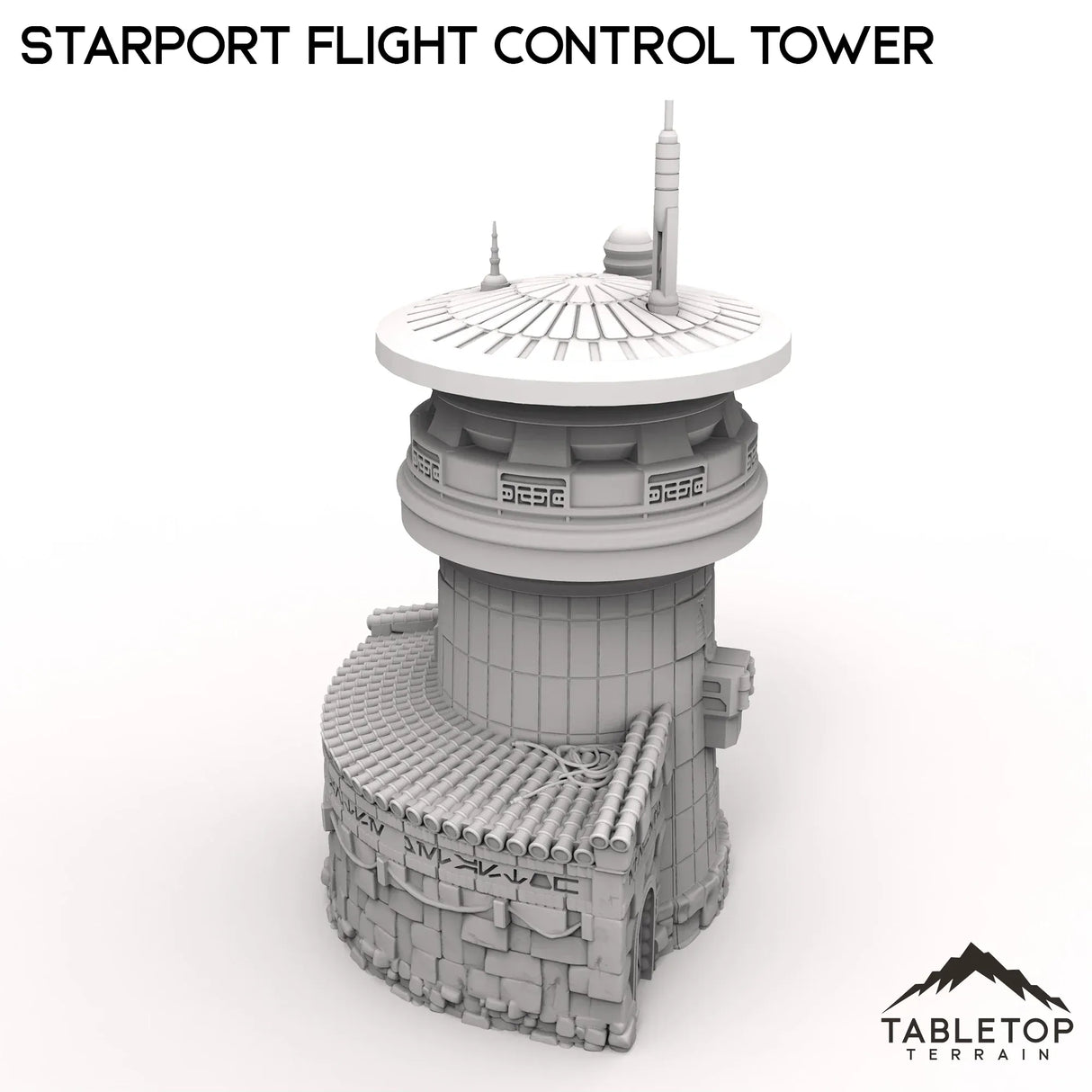 Tabletop Terrain Tower Starport Flight Control Tower