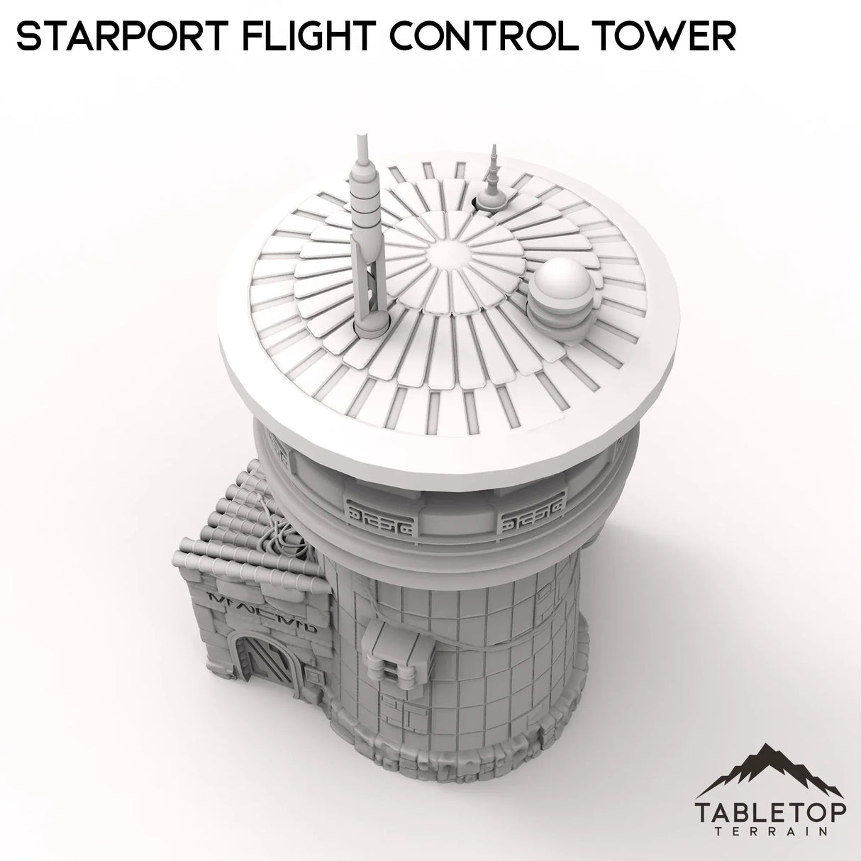 Tabletop Terrain Tower Starport Flight Control Tower