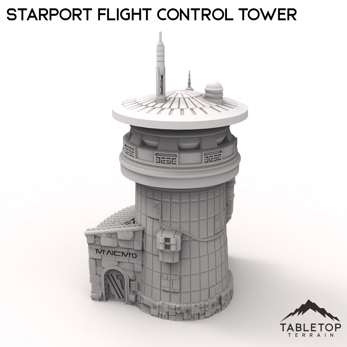 Tabletop Terrain Tower Starport Flight Control Tower