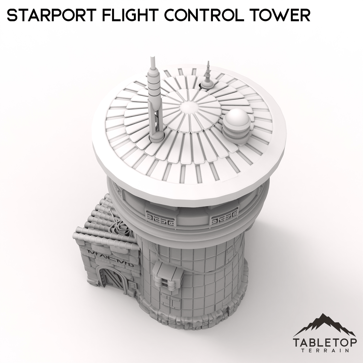 Tabletop Terrain Tower Starport Flight Control Tower