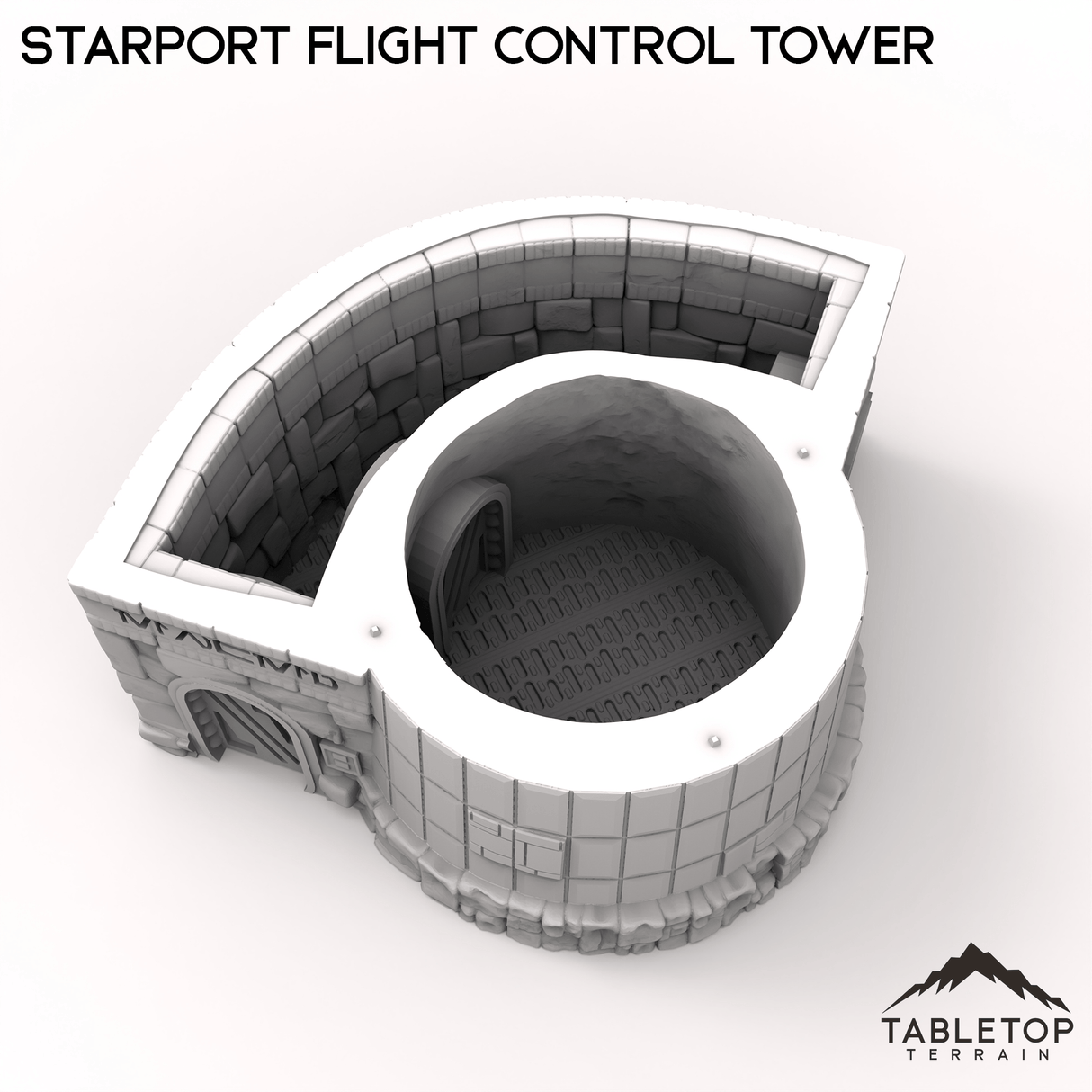 Tabletop Terrain Tower Starport Flight Control Tower