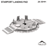 Tabletop Terrain Tower Starport Landing Pad