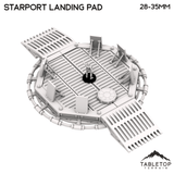 Tabletop Terrain Tower Starport Landing Pad