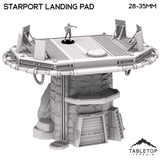 Tabletop Terrain Tower Starport Landing Pad