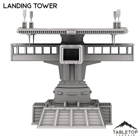 Tabletop Terrain Tower Stronghold Landing Tower