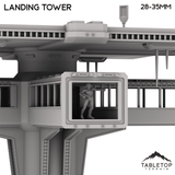 Tabletop Terrain Tower Stronghold Landing Tower