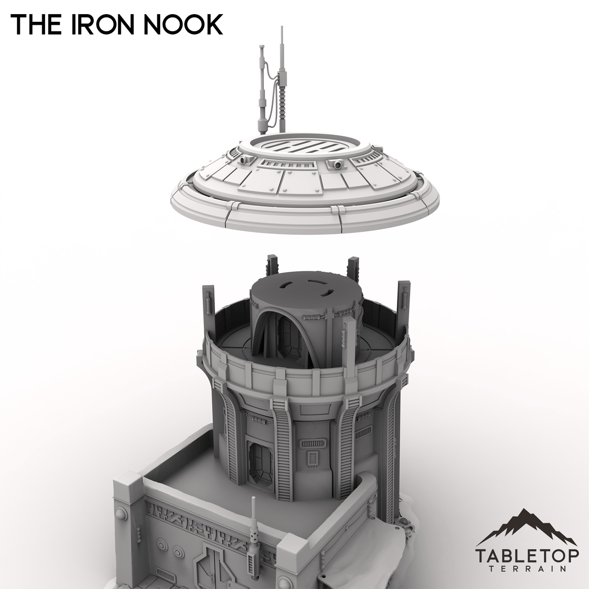 Tabletop Terrain Tower The Iron Nook