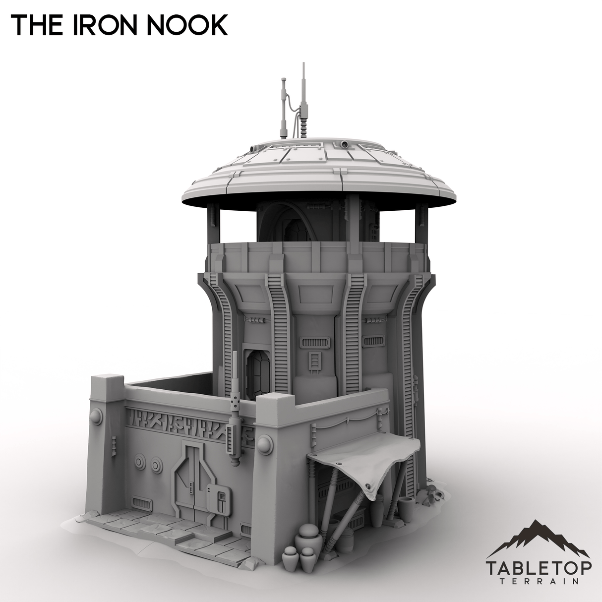 Tabletop Terrain Tower The Iron Nook