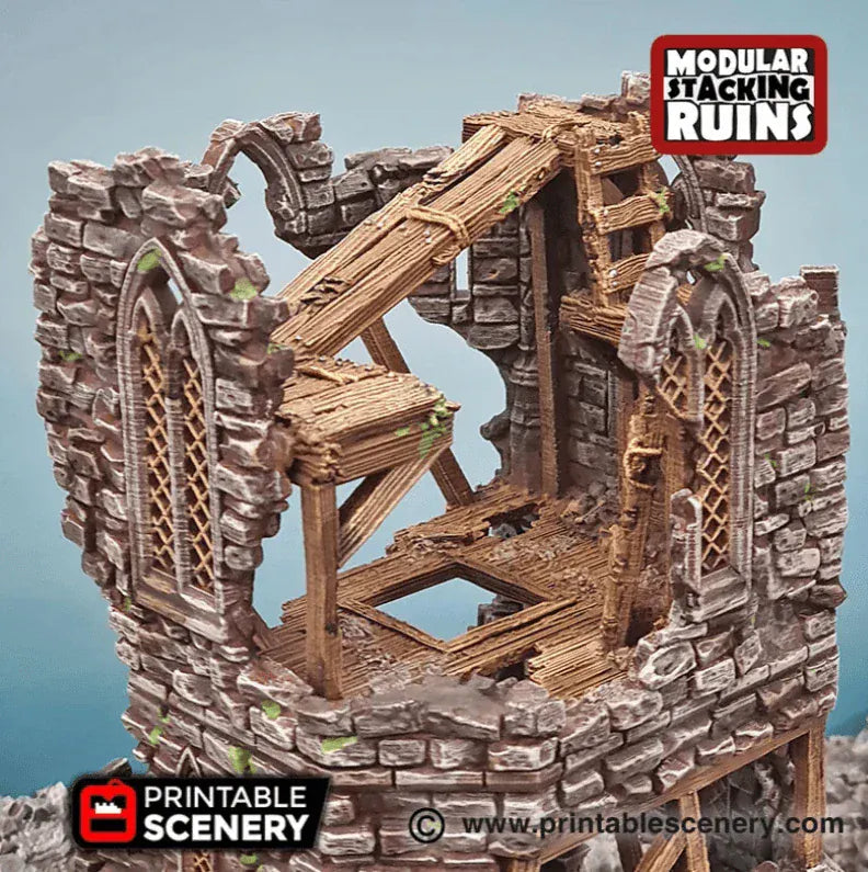 Tabletop Terrain Tower Tower of Insanity - Fantasy Tower