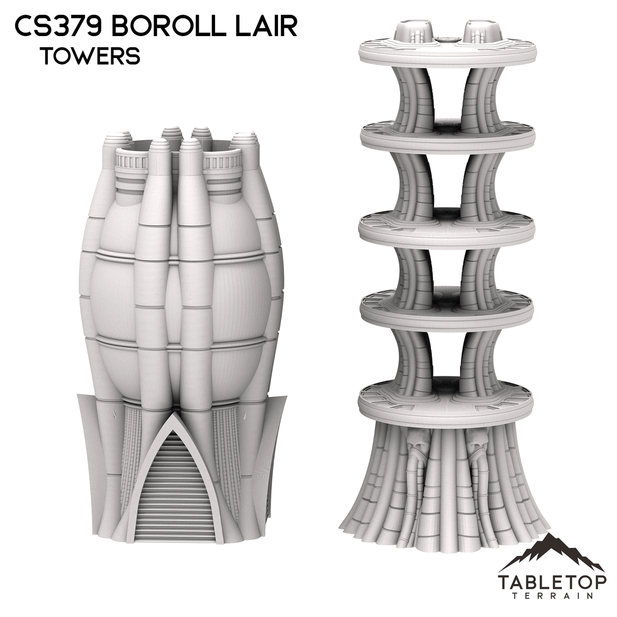 Tabletop Terrain Tower Towers - CS379 Boroll Lair