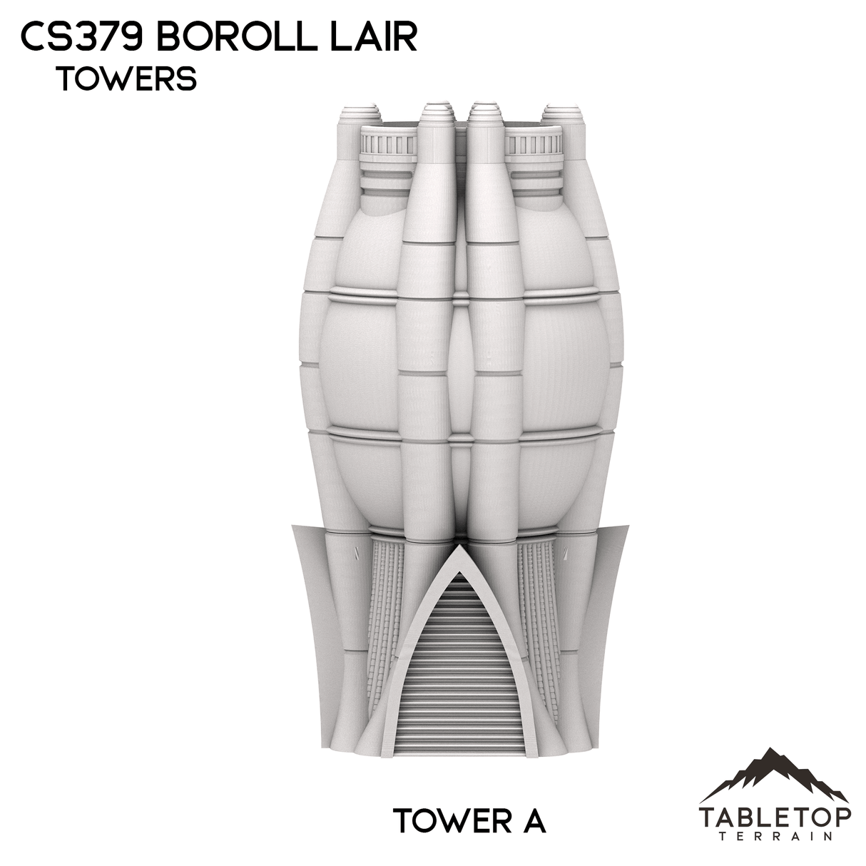 Tabletop Terrain Tower Towers - CS379 Boroll Lair