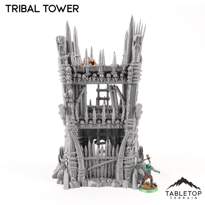 Tabletop Terrain Tower Tribal Tower - Tribal Tower