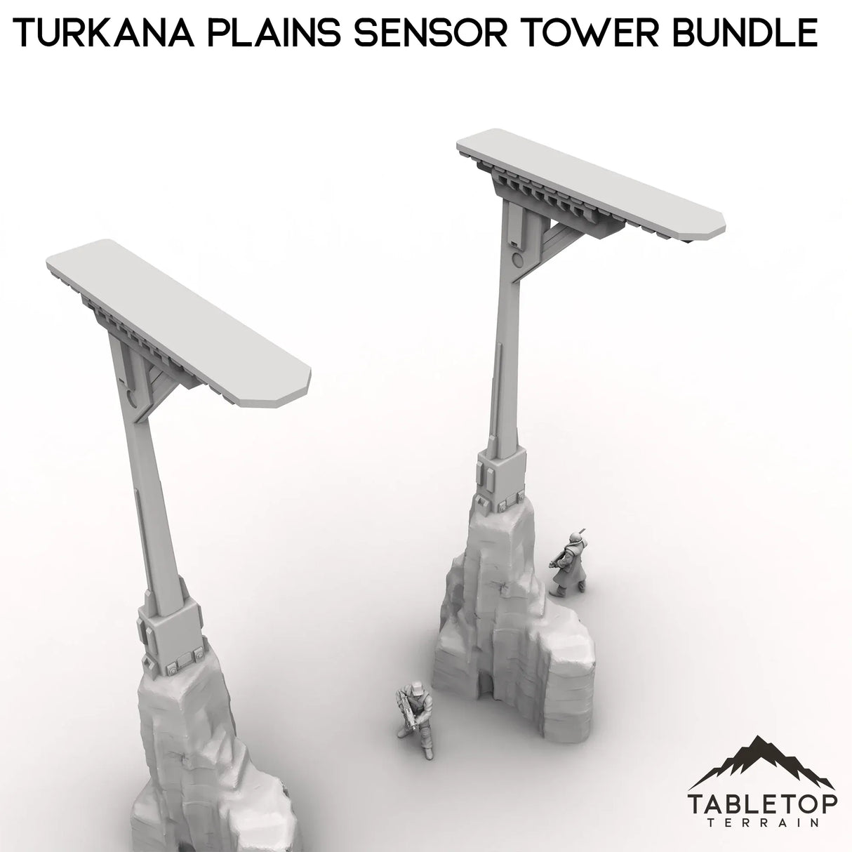 Tabletop Terrain Tower Turkana Plains Sensor Tower Bundle