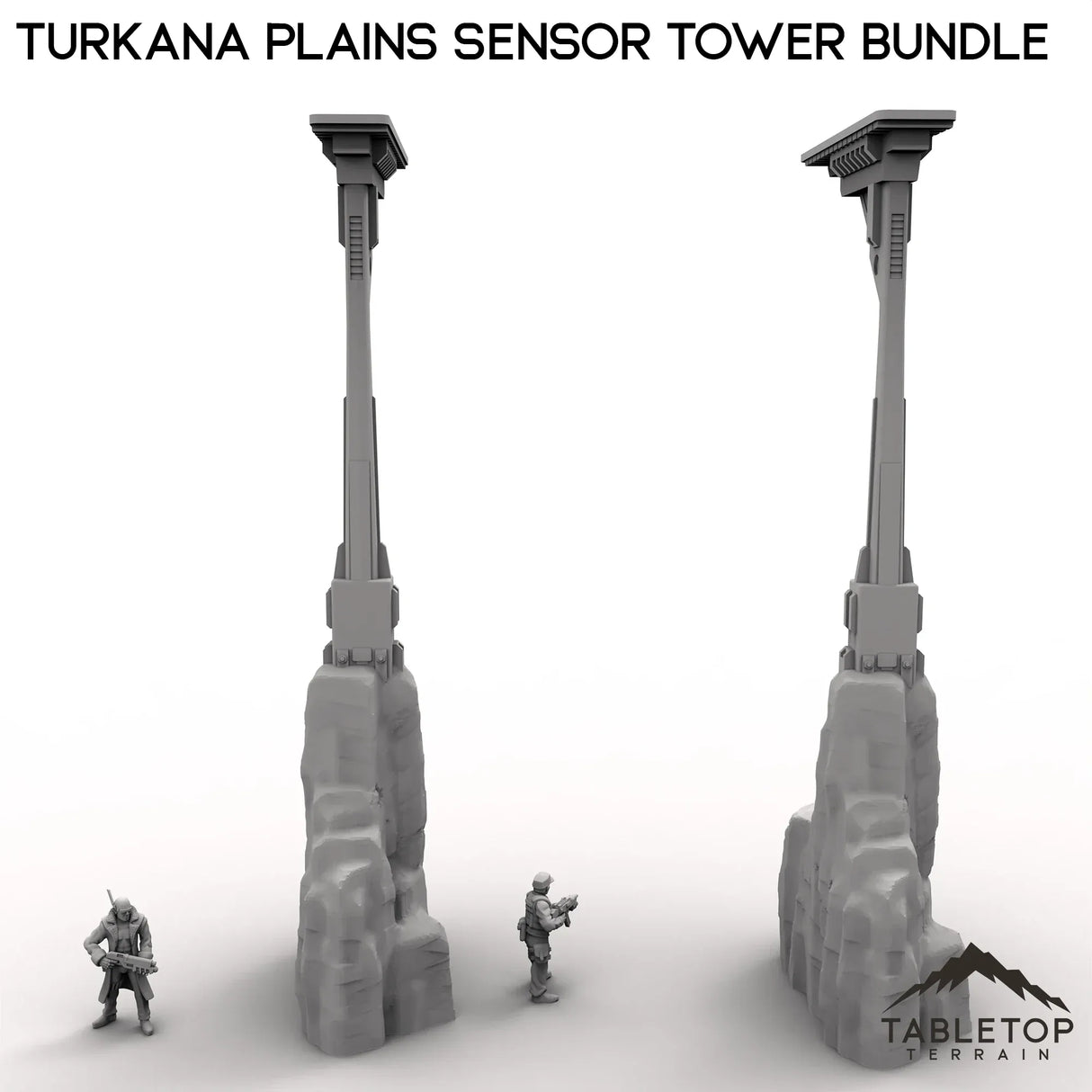 Tabletop Terrain Tower Turkana Plains Sensor Tower Bundle