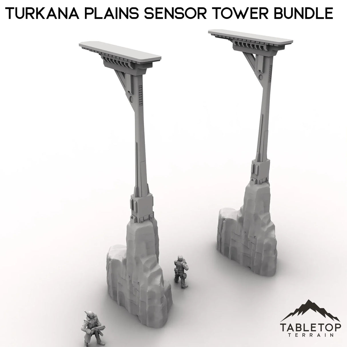 Tabletop Terrain Tower Turkana Plains Sensor Tower Bundle