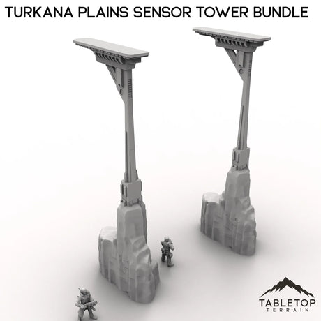 Tabletop Terrain Tower Turkana Plains Sensor Tower Bundle