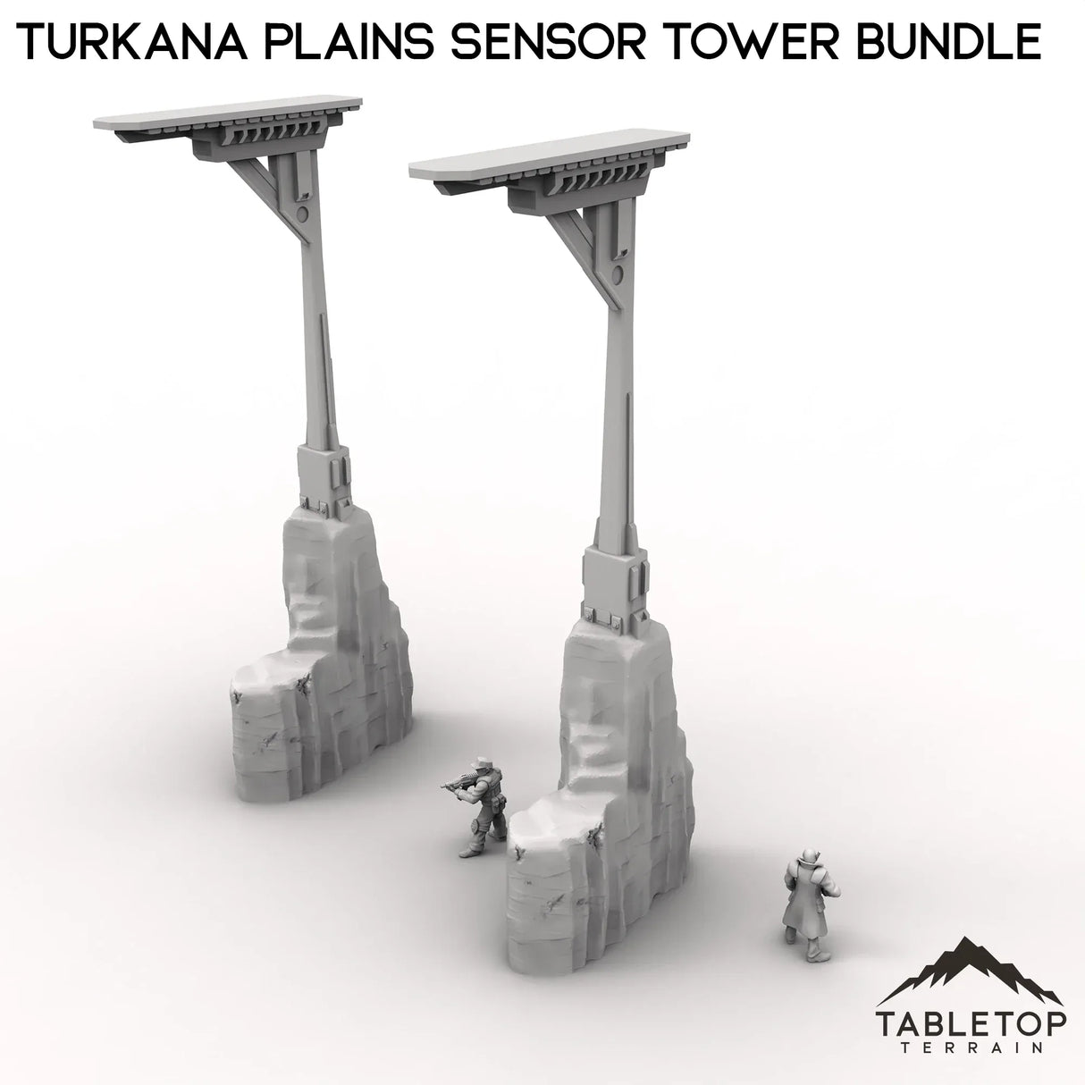 Tabletop Terrain Tower Turkana Plains Sensor Tower Bundle