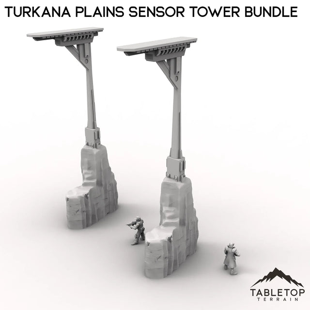 Tabletop Terrain Tower Turkana Plains Sensor Tower Bundle