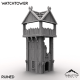 Tabletop Terrain Tower Watchtower - Kingdom of Saxonia