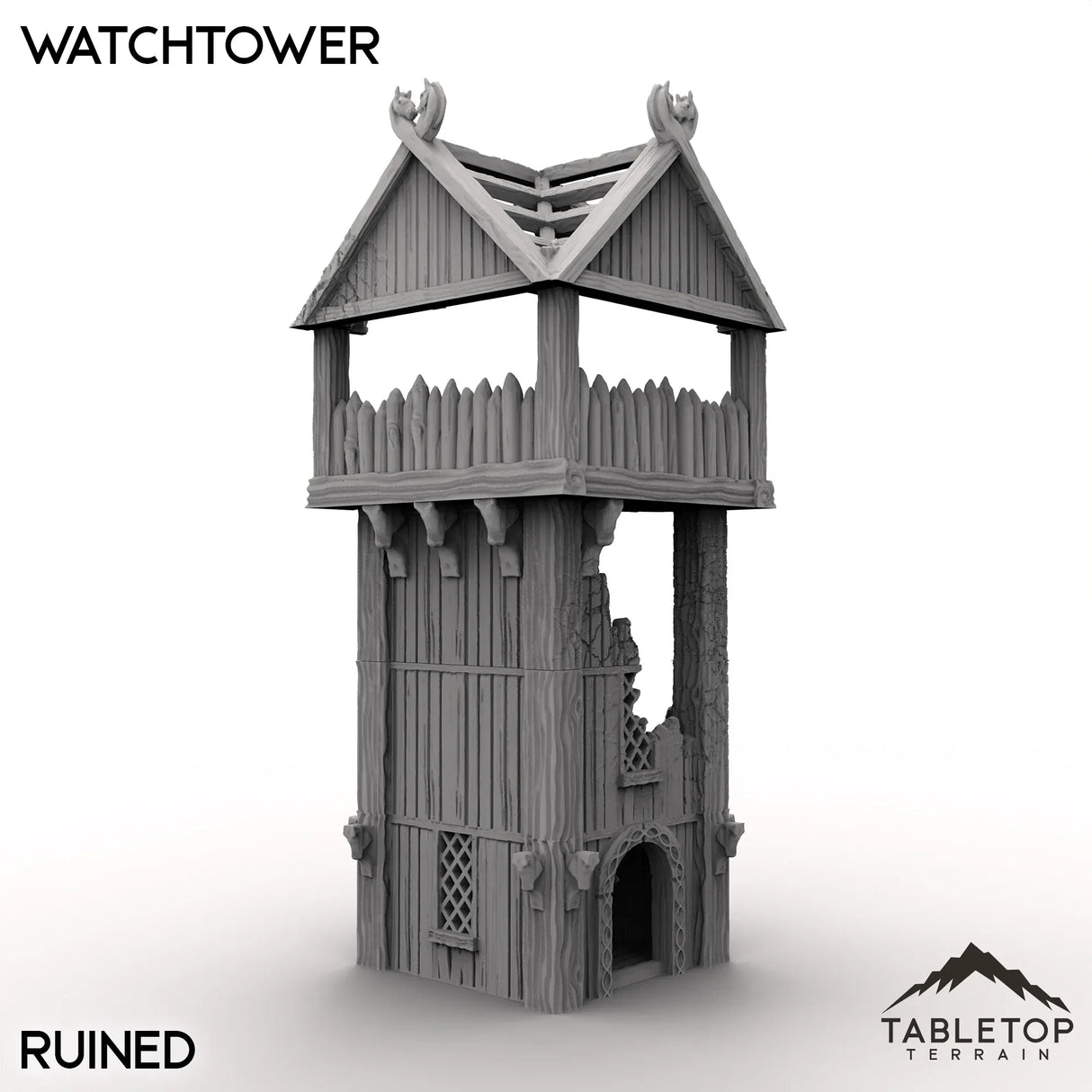 Tabletop Terrain Tower Watchtower - Kingdom of Saxonia