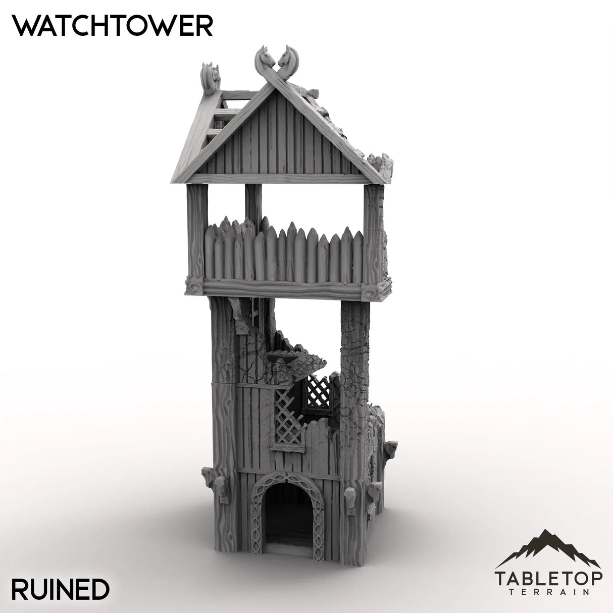 Tabletop Terrain Tower Watchtower - Kingdom of Saxonia
