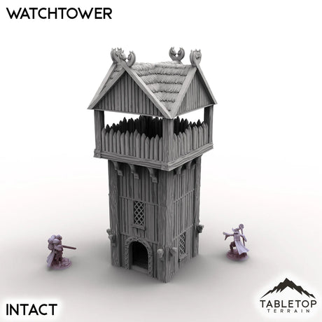 Tabletop Terrain Tower Watchtower - Kingdom of Saxonia
