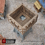 Tabletop Terrain Tower Winterdale Watchtower - Fantasy Tower