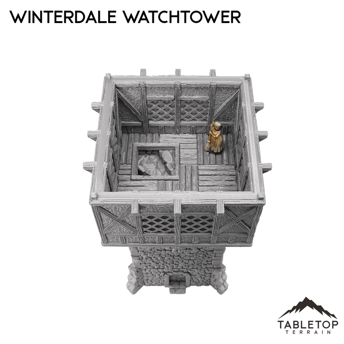 Tabletop Terrain Tower Winterdale Watchtower - Fantasy Tower