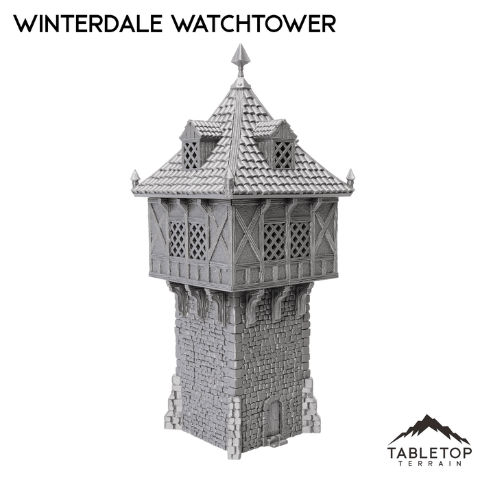 Tabletop Terrain Tower Winterdale Watchtower - Fantasy Tower