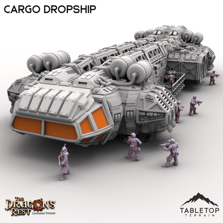 Tabletop Terrain Transport Cargo Dropship