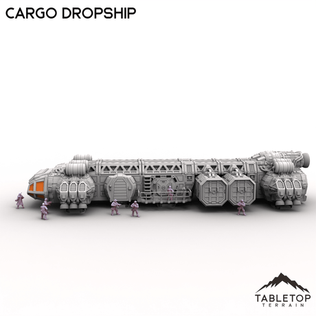 Tabletop Terrain Transport Cargo Dropship