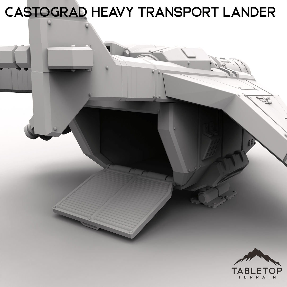 Tabletop Terrain Transport Castograd Heavy Transport Lander