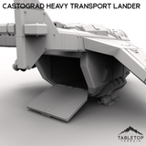 Tabletop Terrain Transport Castograd Heavy Transport Lander