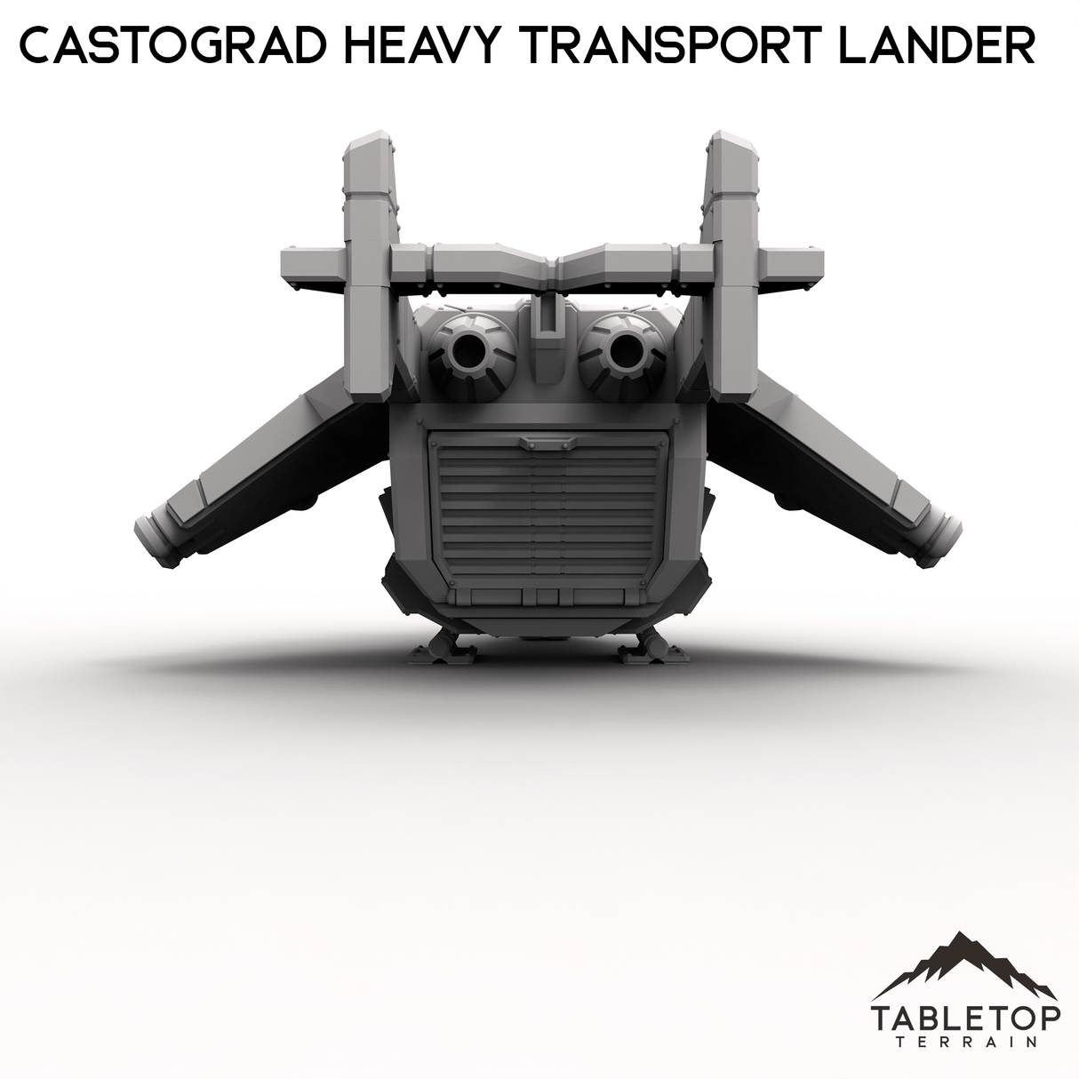 Tabletop Terrain Transport Castograd Heavy Transport Lander